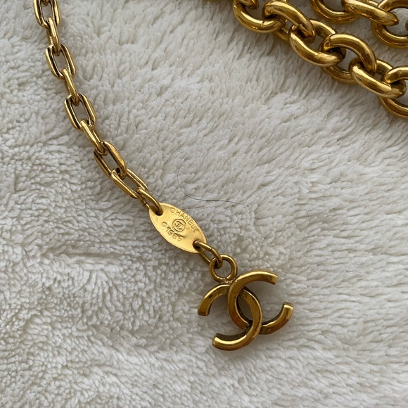 Vintage Chanel gold chain belt - one size - Picture 6 of 6